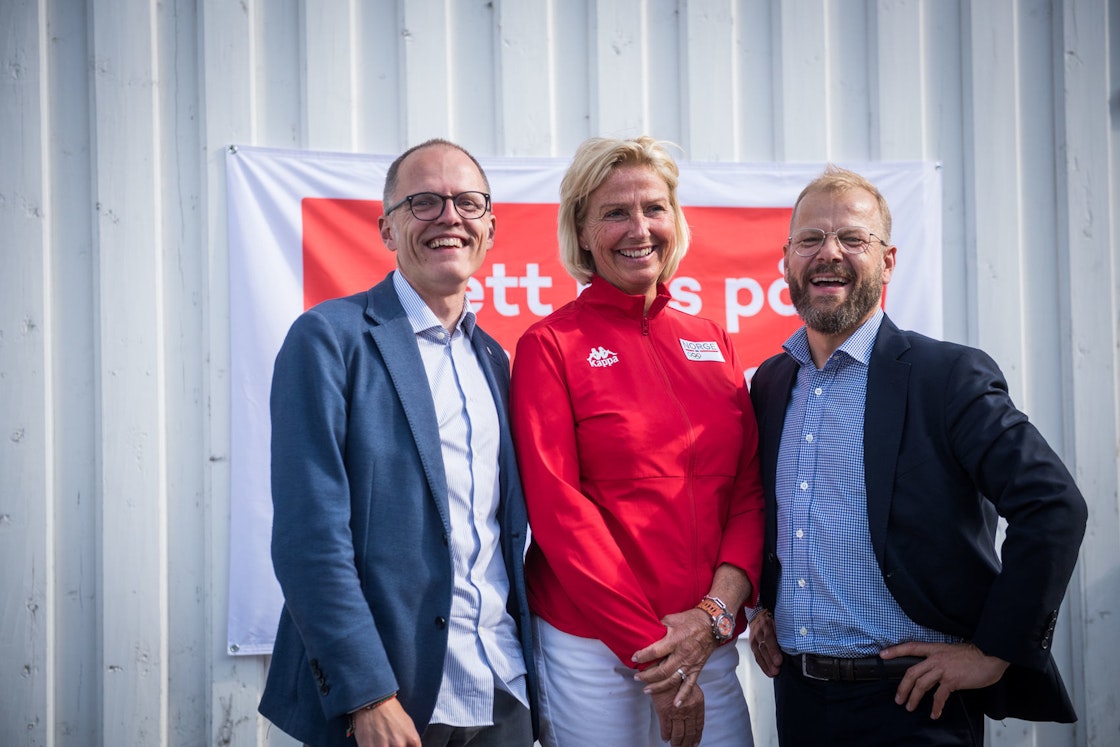 Stian Slotterøy Johnsen, Berit Kjøll, og Heikki Eidsvoll Holmås