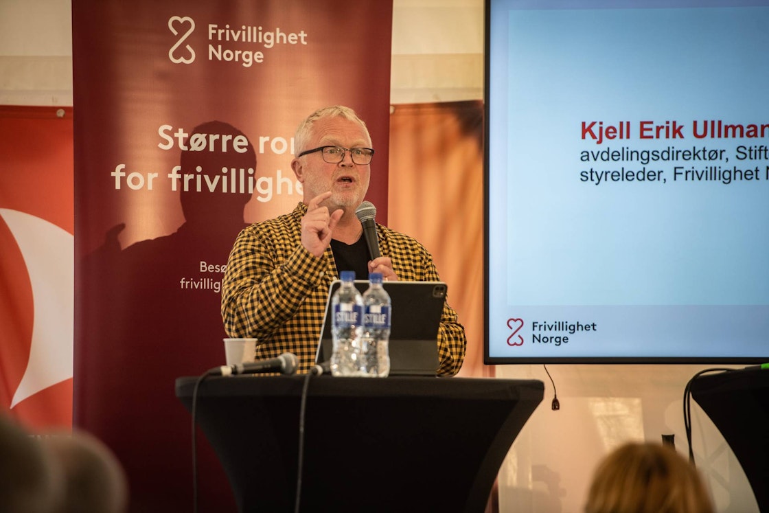 Kjell Erik Ullmann Øie, avdelingsleder i Kirkens bymisjon og styreleder i Frivillighet Norge