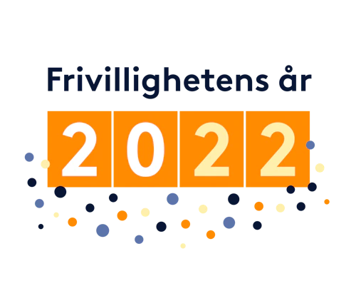 Logo for Frivillighetens år 2022