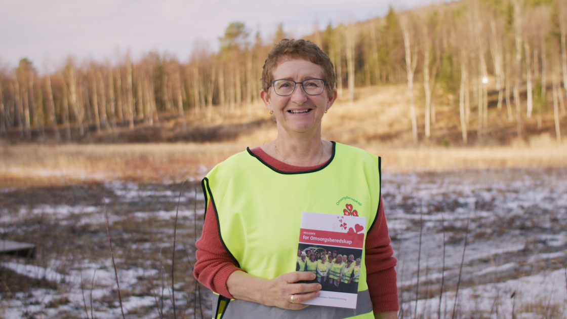 Anita Hilstad fra Omsorgsberedskapsgruppa i Målselv i Troms.