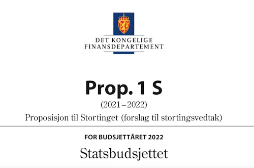 Statsbudsjett for 2022