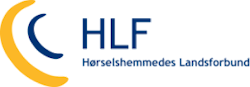 Hørselshemmedes Landsforbund HLF logo